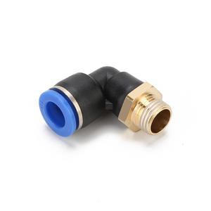 ข้อต่อเร็วแบบนิวเมติก Airtac APL8-02 ทำจากทองเหลือง ขนาด 8 มม. รุ่น PL8-01 สีขาว รุ่น PL10-03 ข้อต่อเกลียวนอกแบบงอ สำหรับท่อลม - Product Image 5