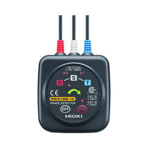 เครื่องตรวจจับเฟส HIOKI PD3129-10 อุปกรณ์ทดสอบที่จำเป็น - Product Image 1