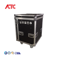 Boîte à outils personnalisée en aluminium pour rack d'amplificateur avec contreplaqué de 10mm