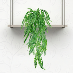 Artificial Hanging Fern Creeper Green Foliage Decorative Vine Plant for Home Balcony Garden <b>Wall</b> and Indoor Decor - Product Image 2