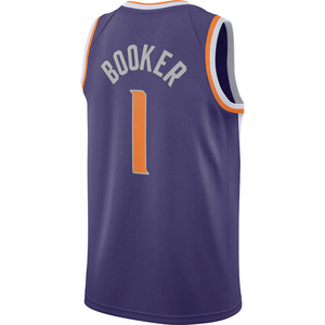 Herenkleding # 1 Booker Phoenix Jersey Op maat gemaakte basketbaloverhemden Geborduurde jeugduniformen Sportkleding met logo's Hot-press - Product Image 3