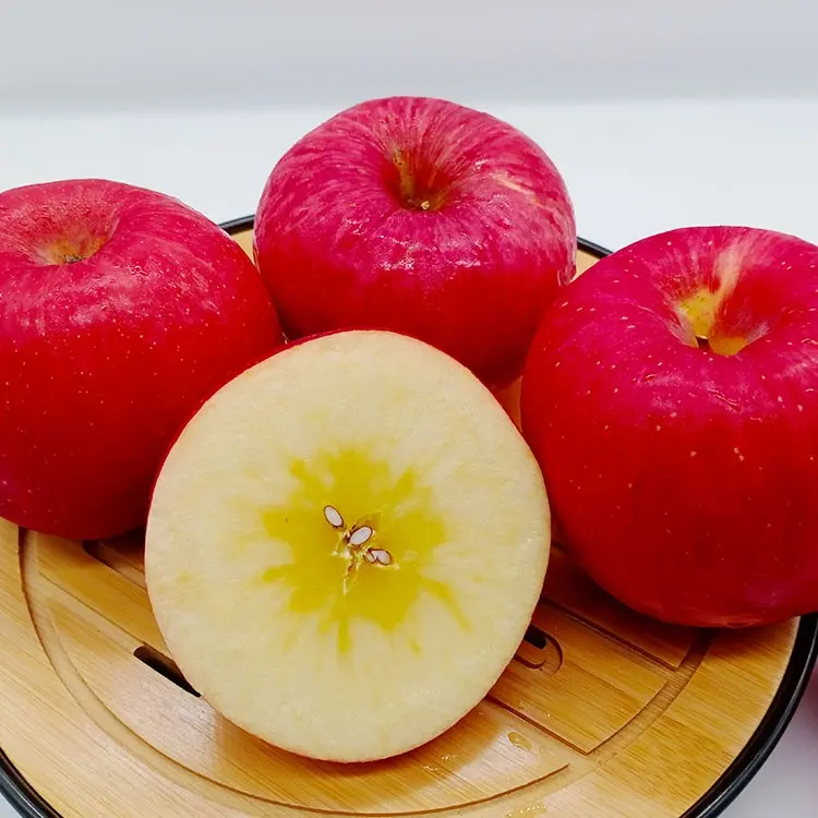 سعر المصنع جديد المحاصيل الطازجة الأحمر تفاح فو جي الفاكهة