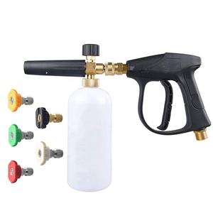 Lance De Mousse De neige Mousse Canon Nettoyeur Haute Pression Buses Pistolet Haute Pression 3000 PSI Laveuse à Jet - Product Image 1