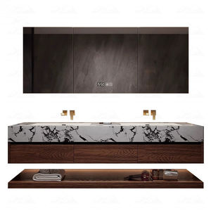 Wayon Luxus Antik Massiv schrank Badezimmer möbel Sets Modernes Design <span class=keywords><strong>Smart</strong></span> Mirror für Hotelprojekt - Product Image 4