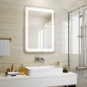 Hiện đại lớn Led Gương phòng tắm treo tường cảm biến cảm ứng <span class=keywords><strong>Bluetooth</strong></span> đầy đủ chiều dài thông minh Gương phòng tắm LED với ánh sáng - Product Image 3