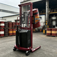 Rotateur de fûts semi-électrique avec balance électronique personnalisée, capacité 450 kg, basculeur de barils, prix direct usine Chine