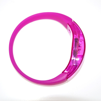 Bracelet LED Longstargift multicolore à réaction musicale et sonore, en ABS+Silicone, pour soirées en boîte de nuit, certifié CE RoHS
