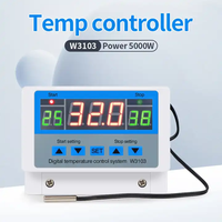 Nouveautés XH-W3103 Contrôleur de température numérique LCD, thermostat avec capteur