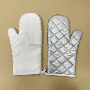 <strong>Oven</strong> <strong>Mitts</strong> Custom Blank Polyester <strong>Oven</strong> <strong>Mitts</strong> Kitchen for Sublimation Printing - Product Image 4