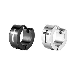 <span class=keywords><strong>Pendientes</strong></span> de titanio con cruz de acero para hombre, <span class=keywords><strong>pendientes</strong></span> con diseño de los Vengadores de Tokio, Takashi Mitsuya - Product Image 3