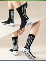 Chaussettes de football professionnelles antidérapantes OEM, chaussettes de sport antidérapantes, chaussettes de football personnalisées avec logo, chaussettes de football pour hommes