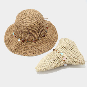 <span class=keywords><strong>Chapeau</strong></span> <span class=keywords><strong>de</strong></span> <span class=keywords><strong>paille</strong></span> au crochet pour femme, respirant, à large bord, ajouré, protection UV, idéal pour l'été, la plage <span class=keywords><strong>et</strong></span> les vacances - Product Image 5