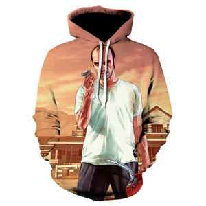 Sweat à capuche imprimé polaire pour hommes en polyester 3d sweat-shirt Xxxxl sweats à capuche pour hommes concevez votre propre pull à capuche - Product Image 6