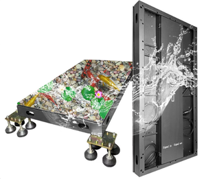 Pantalla LED Interactiva P3.91 para Suelo, Tipo Radar, para Exteriores, Salas de Exposiciones, OEM SDK, Túnel, 3D <span class=keywords><strong>a</strong></span> Simple Vista, Anti-Pisoteo - Product Image 5
