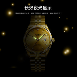 Montre homme chronographe automatique mécanique Miyota en acier inoxydable de luxe personnalisée, cadran à aiguilles, bracelet de 20 mm, résistante à l'eau - Product Image 5