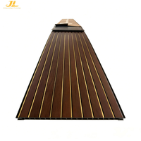 Panel de Techo de PVC con Aspecto de Madera de 30 cm, Resistente al Calor, Antideslizante, Impermeable, Popular en India, para Cocina y Baño, Techo Falso