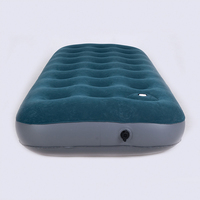 Matelas gonflable taille unique avec pompe à pied intégrée, pas cher