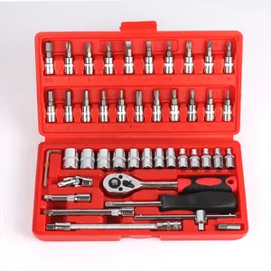 46Pcs Auto Body Repair Tools Clamps Engine Timing Clamps Auto Repair Tool Garage Tool Sets/