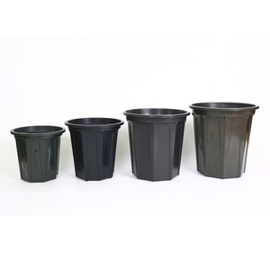 Factory Direct Heavy Duty <b>Plastic</b> Plant Nursery Pots Deep Root Growing Containers for Agriculture <b>Greenhouse</b> Farming B320 - Product Image 4