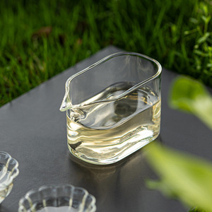 Fangyuan Fair Cup Thickened Glass High Borosilicate Tea Dispenser Japanese Style Household Tea Set Accessory Afternoon Tea Use - Product Image 1