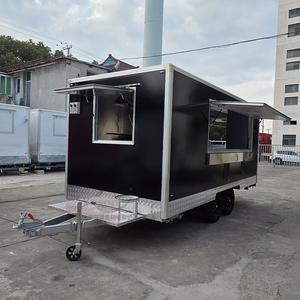 Remolque de Comida Móvil Cuadrado Estándar Europeo DOT para Freidora, Camión de Comida Económico, Remolque de Comida para Helados - Product Image 2
