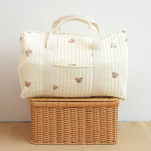 Borsa per Mamma Ricamata, Grande Capacità, Borsa a Tracolla per Viaggi e Conservazione - Product Image 4