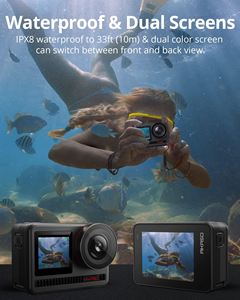 กล้องแอคชั่น <span class=keywords><strong>AKASO</strong></span> Brave <span class=keywords><strong>8</strong></span> LE 4K60FPS ถ่ายภาพ 20MP หน้าจอสัมผัส กันน้ำ มุมกว้างพิเศษ ซูม 16 เท่า พร้อมระบบกันสั่น SuperSmooth - Product Image 4