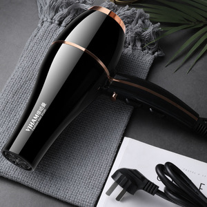 Viham Hair Dryer 220V DC Motor High Speed Black Single Nozzle Home Salon Use - Product Image 1
