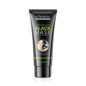 KORMESIC <span class=keywords><strong>Maschera</strong></span> Viso Peel-off all'Ingrosso 100g, <span class=keywords><strong>Maschera</strong></span> Nera al Carbone di Bambù Attivato <span class=keywords><strong>e</strong></span> <span class=keywords><strong>Maschera</strong></span> Peel-off per Rimozione Punti Neri - Product Image 2