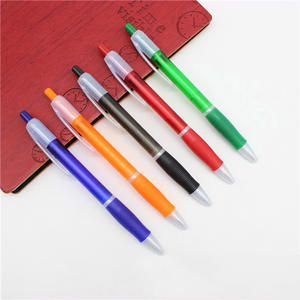 Stylo à bille rétractable pour promotion, couleurs assorties bon marché, stylo à bille en plastique, logo personnalisé - Product Image 1