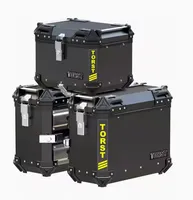 Juego de 45L de Cajas Laterales Superiores para Motocicleta de Aleación de Aluminio (Modelo TORST-WX)