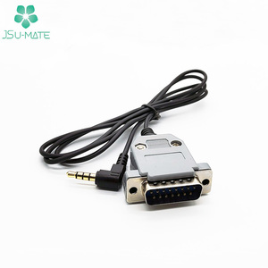 Tùy Chỉnh Db15 VGA Để 2.5Mm 3.5Mm Jack Kết Nối Âm Thanh Cáp D-SUB 15 Pin Db15 Nam Adapter Cáp Truyền Thông - Product Image 4