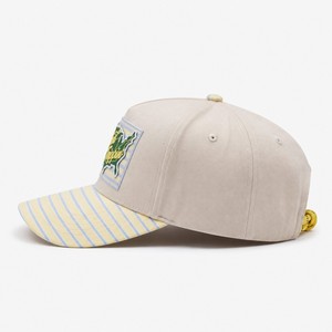 Casquette de sport unisexe personnalisée en sergé de coton premium, non structurée, à calotte souple, avec badge tissé, réglable, pour la vente en gros - Product Image 5