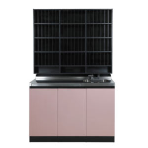 Estantes de exhibición eléctricos de acero inoxidable de alta calidad Estante de tienda de suministros de belleza Estante de góndola cosmética Estante de tienda de cosméticos 2727-36 - Product Image 2