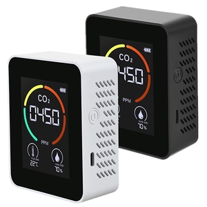 Détecteur de dioxyde de carbone Hedao Co2-N 2023, prix le plus bas, capteur de dioxyde de carbone, moniteur, compteur de CO2 pour salle de sport, bureau, chambre à coucher - Product Image 1