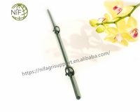 NIF Largement utilisé de qualité supérieure bambou orchidée treillis fleur bâtons orchidée support bâton avec clips