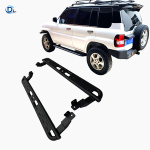 Estribo Lateral de Acero para <span class=keywords><strong>Mitsubishi</strong></span> IO SUV4x4 para Land Cruiser 200 con Estilo Deportivo, Fijación con Tornillos Izquierdo/Derecho - Product Image 6