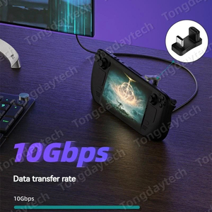 Adaptador <span class=keywords><strong>USB</strong></span> tipo <span class=keywords><strong>C</strong></span> de 65W, transferencia de datos OTG, conector <span class=keywords><strong>USB</strong></span> <span class=keywords><strong>C</strong></span> macho a macho, Adaptador de carga para accesorios de teléfono móvil, tableta - Product Image 6