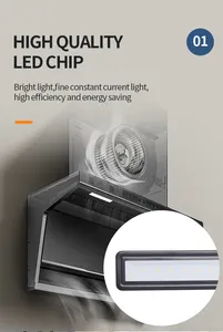 Hoge Kwaliteit Energiebesparing 1W Rechthoek Afzuigkap Lamp Afzuigkap Onderdelen Afzuigkap Led Lamp