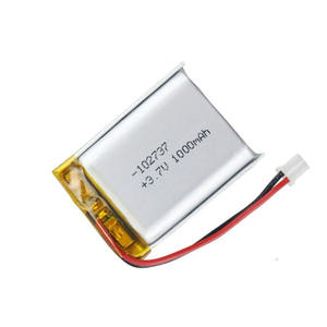 Lipo电池102737 <span class=keywords><strong>3</strong></span>.7V 1000mAh可充电锂离子聚合物电池 - Product Image 3