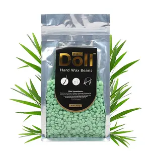 DOLL 왁스 300g 개인 라벨 설탕 대량 하드 콩 제모 왁싱 티 트리 왁스