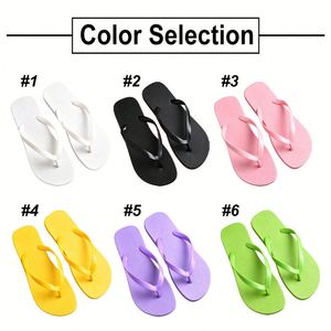 Chanclas de PVC con Logotipo Personalizado, Impresas con Serigrafía, Impermeables, para Mujer, con Suela Texturizada, para Playa, Uso Diario de Verano - Product Image 3