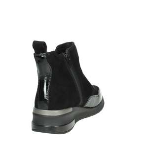 Botines de cuña suaves para mujer Cinzia, color negro IV420285 - Product Image 2
