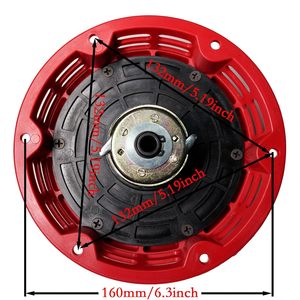 Màu đỏ dễ dàng nhanh chóng nhanh chóng kéo bắt đầu giật khởi động lắp ráp cho động vật ăn thịt 212 Coleman đi Kart kéo dây bắt đầu Honda động cơ - Product Image 3