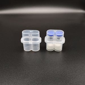 กล่องพลาสติกขนาด 3 มล. แบบขายส่ง กล่องเก็บขวดปลอดเชื้อแบบ 2 ชิ้น ขายส่งขวดวัคซีน ที่ใส่เปปไทด์ ขายส่งพลาสติก - Product Image 3