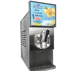 Machine à glace italienne à saveur unique en acier inoxydable <span class=keywords><strong>50L</strong></span>/H, 220V 1500W, pour mini distributeur <span class=keywords><strong>de</strong></span> boissons et <span class=keywords><strong>de</strong></span> snacks - Product Image 1