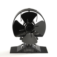 Chauffage domestique écologique d'intérieur, poêle à granulés de bois, mini ventilateur Ecofan à 4 pales, poêle à bois alimenté par la chaleur, ventilateur d'évacuation