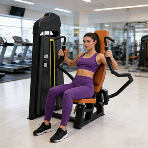 Máquina <span class=keywords><strong>de</strong></span> Mariposas Comercial Cheernin, 212 kg, Resistente, <span class=keywords><strong>de</strong></span> Acero <span class=keywords><strong>de</strong></span> 2.5 mm, Entrenador <span class=keywords><strong>de</strong></span> Ejercicios Pectorales para Gimnasio, Entrega DDP - Product Image 1