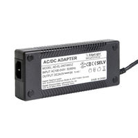 Transformateur d'entrée AC 110-230V Edgelight, sortie DC 24V 6A, 144W, adaptateur d'alimentation unique, convertisseur pour bande LED, module CE//CB