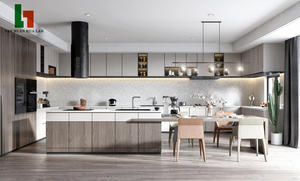 Set di <span class=keywords><strong>Mobili</strong></span> da <span class=keywords><strong>Cucina</strong></span> Moderni Personalizzati con Finitura Lucida, Idea di Design per Interni - Product Image 6